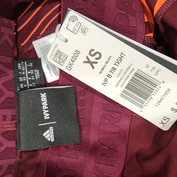 RARE Adidas X IVY PARK by Beyonce Tights New With Tags Size XS - Picture 6 of 7